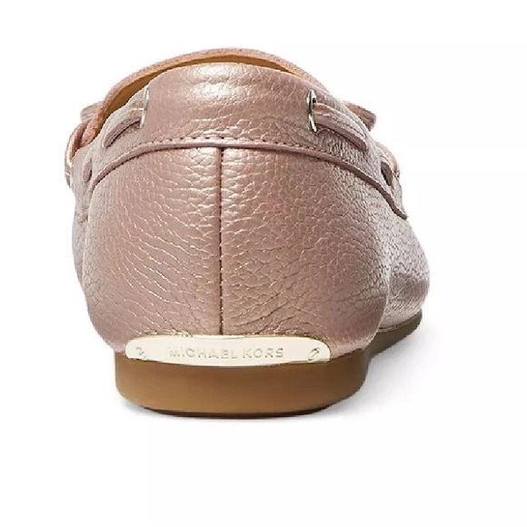 NWOB. MICHAEL Michael Kors 10M Sutton Leather Moccasins. - Picture 12 of 16